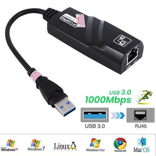 Schwarz usb rj45 - schwarz, lan