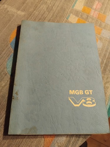 Mgb original workshop - mgb, v8