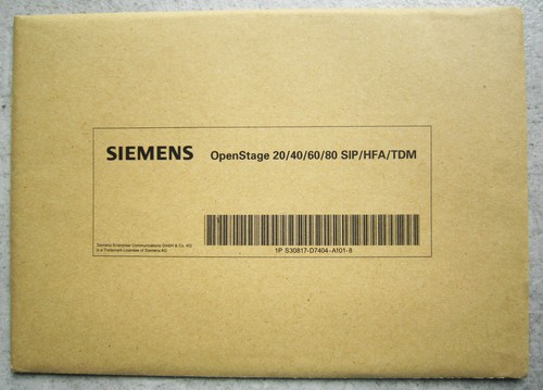 Siemens openstage 60 80 - siemens, 20/40/60/80