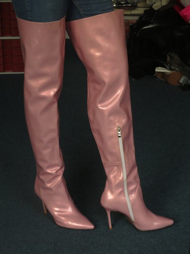 High heel overkneestiefel - heel,