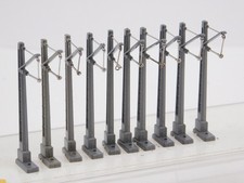 Vollmer N 8000 - 10x Oberleitungsmast mit kurzem Ausleger ohne OVP (PK-9-22)