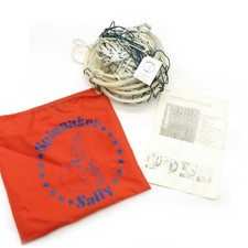 Spinnaker Sally komplett mit Leine Ringe Block Niederholtau 7,90 - 10,30m segeln