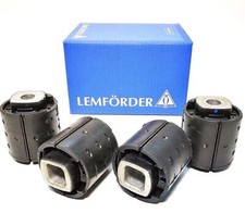 4x LEMFÖRDER Achsträger Hinterachslager Tonnenlager für BMW 5er E60 Hinten Oben
