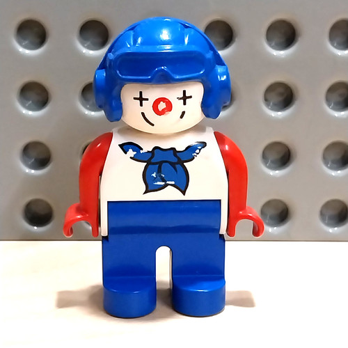 Lego duplo figur clown mann - duplo,