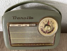 Original Nordmende Transita - Kofferradio  1959 Serie F mit runden Gehäuse !