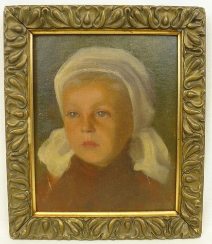 ölgemälde portrait - (b1708), "portrait