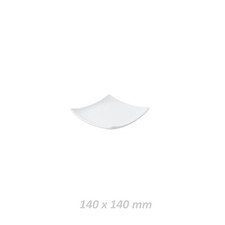 Porzellan Teller flach 14 cm