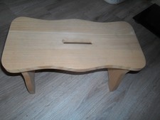 Alter schemel hocker holz - hocker,