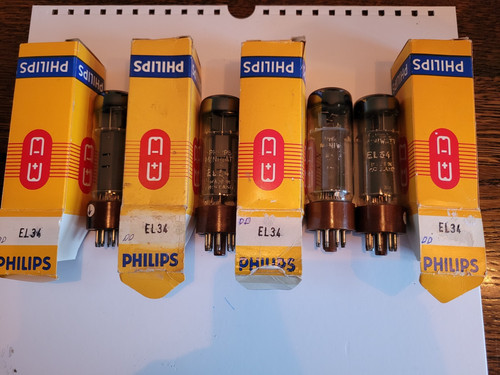 El34 philips xf4 getter - philips,