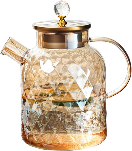 Teekanne aus glas - teekanne,
