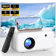 4K 13000LMS Mini 1080P Beamer