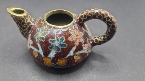 Cloisonne teekanne bunt deko - cloisonne,