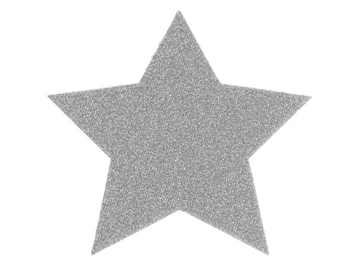 Deko stern glimmer untersetzer - stern,