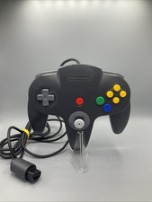 Nintendo N64 Controller Original Top Zustand Schwarz Grau N64