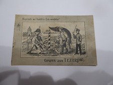 Teterow,Strenz,Plattdeutsch,Mecklenburg,alte Ansichtskarte,Deutsches Reich