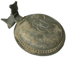 Alter Zinndeckel Zirkel