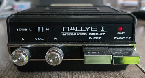 Rallye auto tonbandgerät - , auto-tonbandgerät