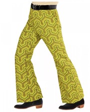 Gemusterte grüne 70er