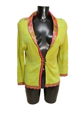 Eva Claudi Damen Strickjacke Gr S Mehrfarbig  ( S 6816 )