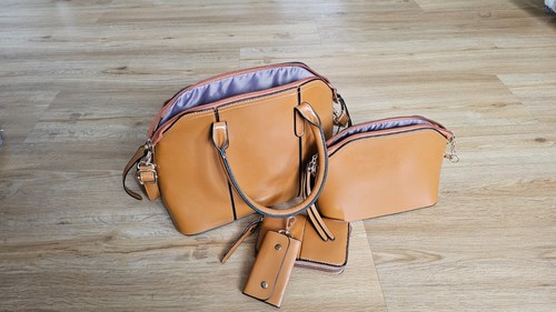 Echt leder damentaschen set - damentaschen,