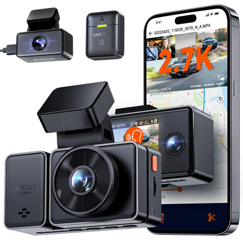Vantrue kanal dashcam - 3-kanal,