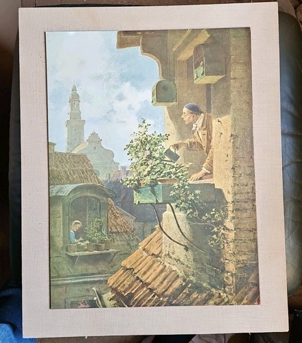 Ddr wandbild mit stoffrahmen - wandbild,