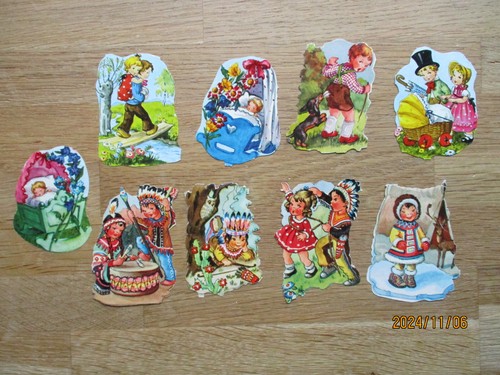Oblaten glanzbilder krüger 9 - oblaten,