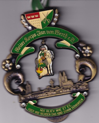 Karnevalsorden reiter korps - "reiter,