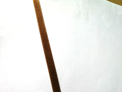 Satinband nougat 6 - m,