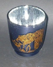 P93163 Teelichthalter Wirbelnde Blätter ohne original Verpackung