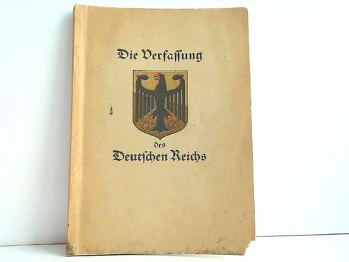 Die verfassung des deutschen - des,