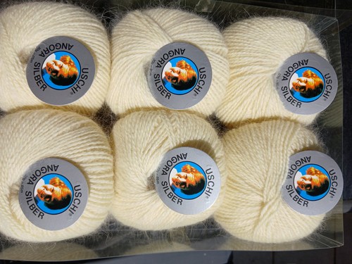 240 knäuel angora wolle - 240,