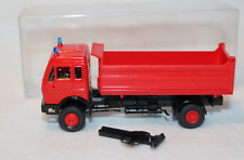 fw2158, RAR RMM MB Hochpritschenkipper Kipper Feuerwehr SOSE OVP 1:87 H0