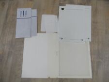 LUFTHANSA Senator Mappe mit Luftpost Briefpapier 60 er Jahre selten SR118