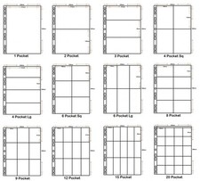 A4 Sammleralbum Seiten -
