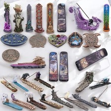 HARZ RÄUCHERSTÄBCHENHALTER Brennender Insenzbrenner Harz ASCHEFÄNGER DESIGN variieren