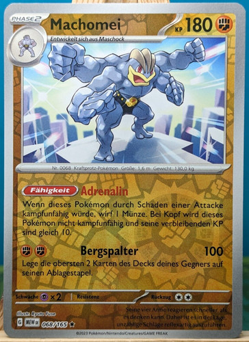 Pokemon 151 machomei - pokemon,