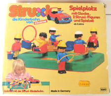 Carrera 10610 Struxi Spielplatz mit Glocke, Figuren mit OVP RARITÄT !