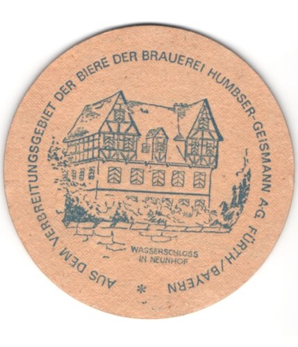 Bierdeckel fürth bayern - bierdeckel, /bayern
