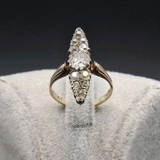 Ring Gold 585er Artdeco um