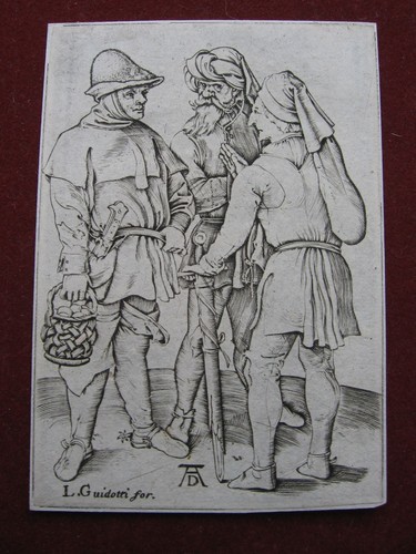 Albrecht dürer drei - drei, bauern