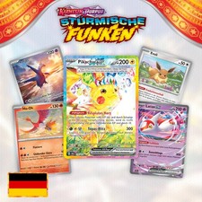 Pokemon karten stürmische - karten,