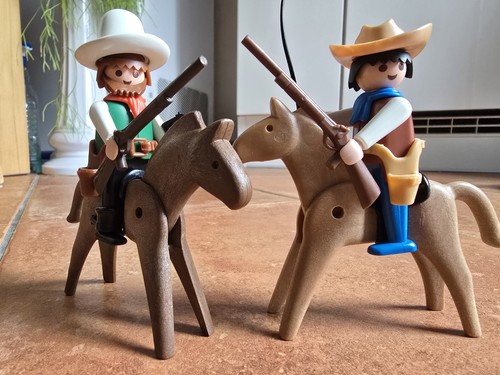 Playmobil western cowboys - western, mit