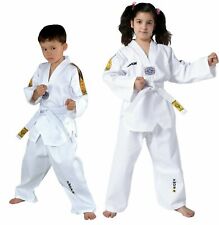 Kwon Taekwondoanzug Tiger Kinder 90 - 180 Einsteiger Taekwondo Anzug Gi Gürtel