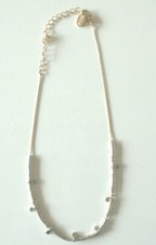 Zara Kette Schmuck Halskette elegant silberfarben / goldfarben Nr. 2006