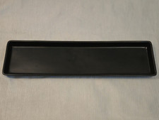 IKEA Dekoschale / Servierplatte – Schwarz rechteckig – 40 cm, Modern