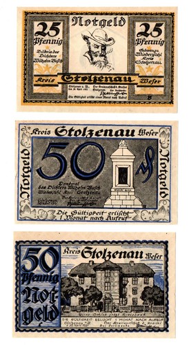 Notgeld kreis stolzenau - -,