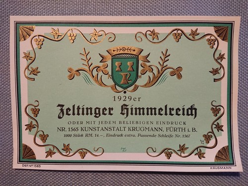 Vintage label wine - vintage,