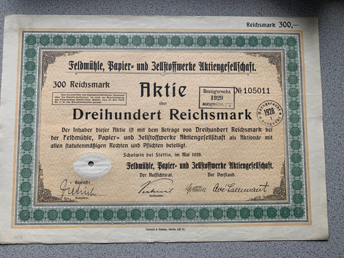 Feldmühle papier und - feldmühle,