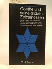 Goethe und seine grossen Zeitgenossen. [Neubuch] Sieben Essays von Emil Staiger,